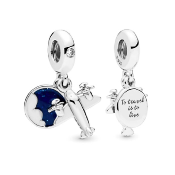 New Pandora Airplane Charm - Picture 4 of 7